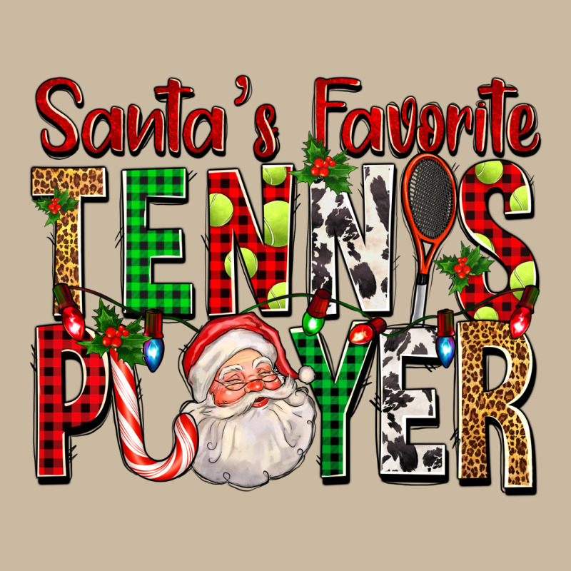 Santa's Favorite Tennis Player For Christmas Long Sleeve Tee by FaDigitalArtStudio | Teevron