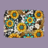 Gemstone Sunflower Cowhide Background Classic Tee | Teevron