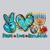 Peace Love Hanukkah Heavyweight Sweatshirt | Teevron