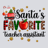 Santa's Favorite Teacher Assistant Zipper Hoodie | Teevron