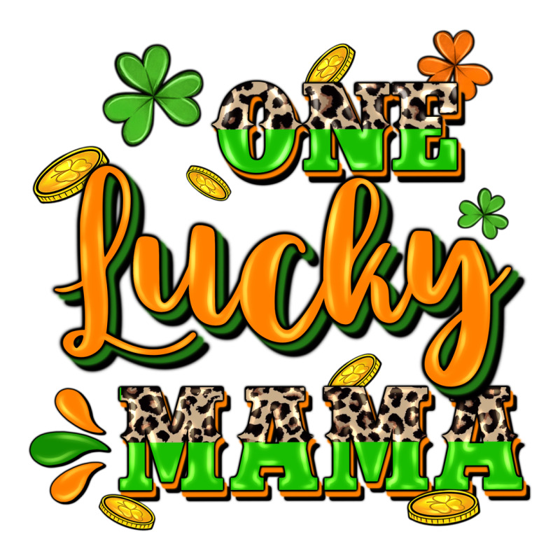 One Lucky Mama St. Patrick's Day Ladies Tee by CowGirlArtShop | Teevron