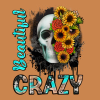 Beautiful Crazy Skull Heavyweight Hoodie | Teevron