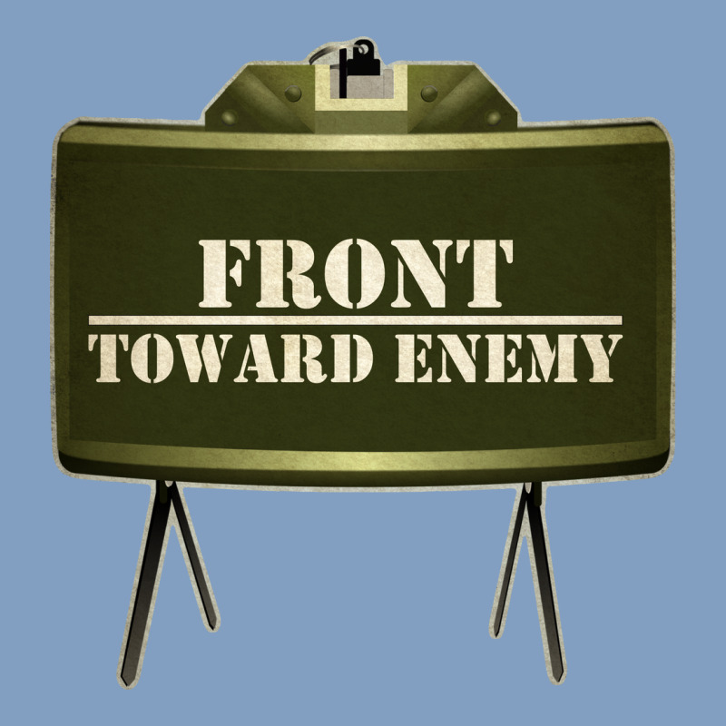Front Toward Enemy Distressed Claymore Mine Military Urban Hoodie by linhVisuals | Teevron