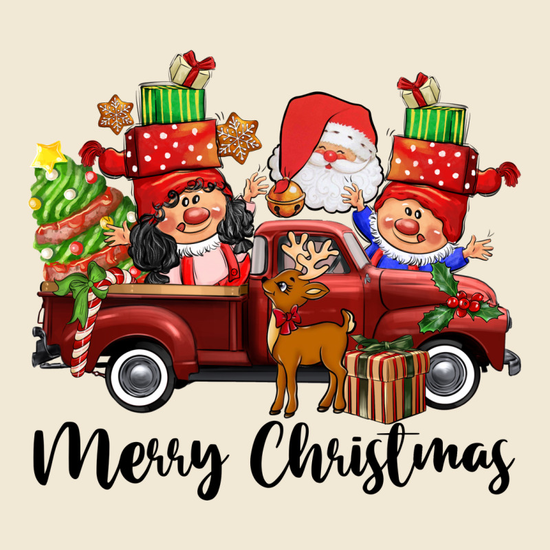 Merry Christmas Truck Gnomies Premium Tee by CowGirlArtShop | Teevron