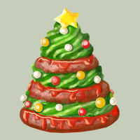 Green Chocolate Christmas Cookie Cake Long Sleeve Tee | Teevron