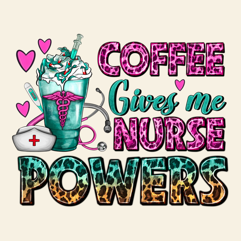 Coffee Gives Me Nurse Powers Vintage Tee by FaDigitalArtStudio | Teevron