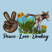 Peace Love Donkey Premium Hoodie | Teevron