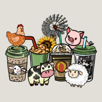 Farm Animal Coffee Cups Heavy Core Tee | Teevron