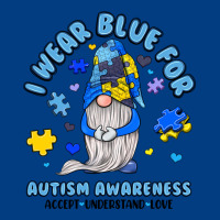 I Wear Blue For Autism Awareness Premium Sweatshirt | Teevron