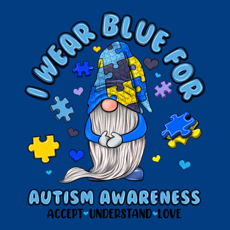 I Wear Blue For Autism Awareness Premium Sweatshirt by JahusDesignShop | Teevron