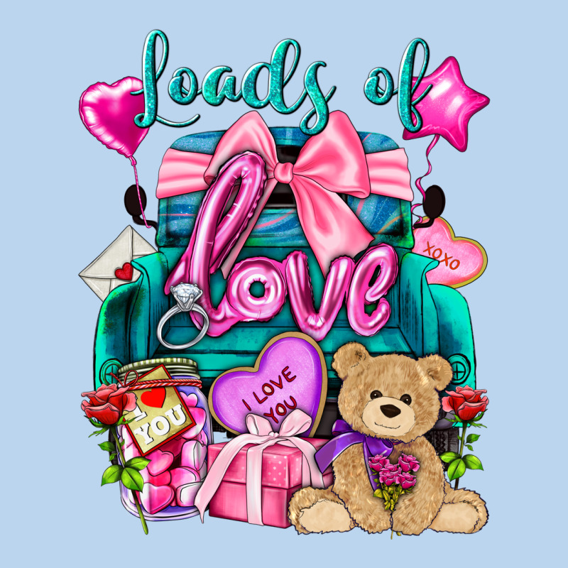 Loads Of Love Truck Valentine's Day Classic Tee by HowdyJamesFarm | Teevron