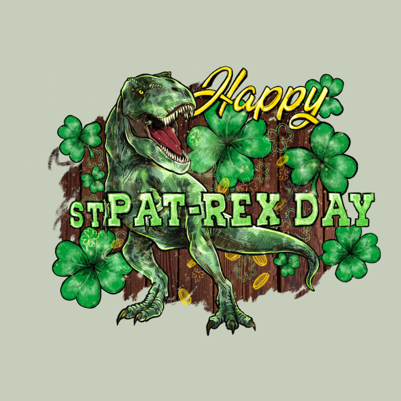 Happy St. Patrick's Day T-rex Ladies Tee by HowdyJamesFarm | Teevron