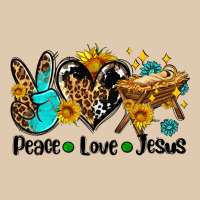 Peace Love Jesus Heavyweight Sweatshirt | Teevron