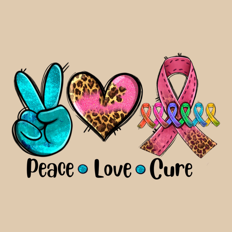 Peace Love  Cure Heavyweight Sweatshirt by AdoDesignShop | Teevron