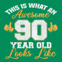 90th Birthday Novelty Gift Awesome 90 Year Old T Shirt Urban Hoodie | Teevron