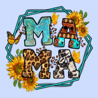 Sunflowers Hexagon Frame Mama Urban Heavy Tee | Teevron