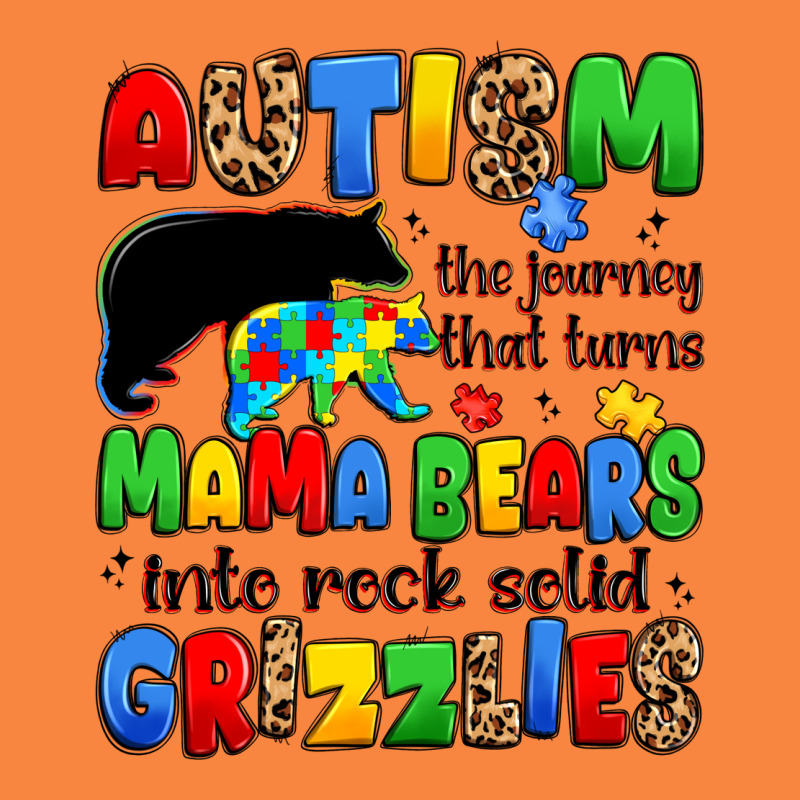 Autism The Journey That Turns Mama Bears Premium Sweatshirt by JahusDesignShop | Teevron