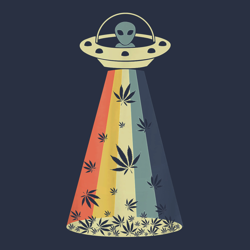 Vintage Alien Weed Pot Leaf Ufo Abduction Marijuana Cannabis T Shirt Urban Hoodie by linhVisuals | Teevron