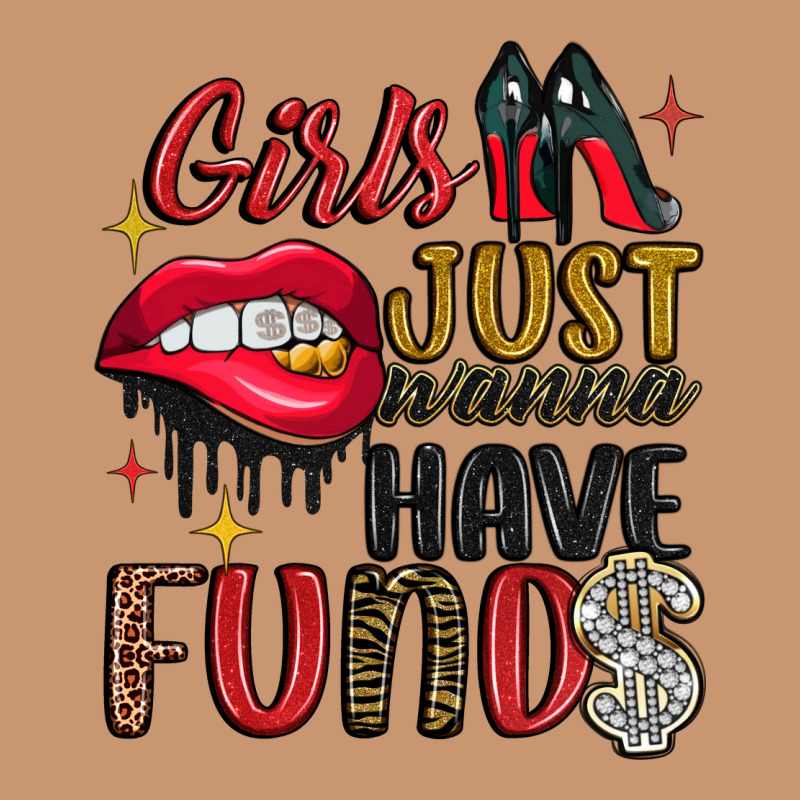 Girls Just Wanna Have Funds Heavyweight Hoodie by JahusDesignShop | Teevron