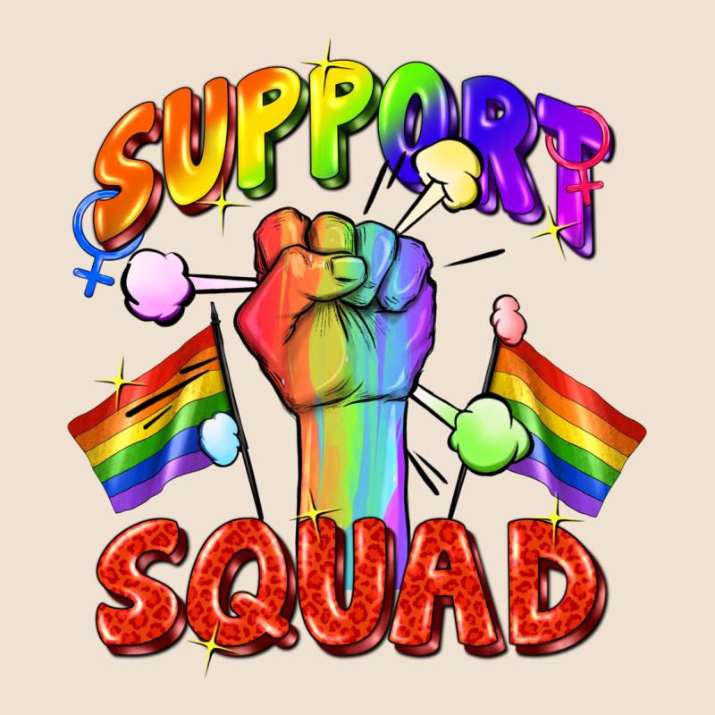 Support Squad Pride Urban Heavy Tee by FaDigitalArtStudio | Teevron