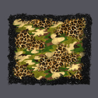 Camouflage And Leopard Background Vintage Hoodie | Teevron