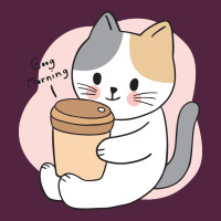 Cat Drinking Coffee Kitten Kawaii Japanese Kitty Urban Hoodie | Teevron