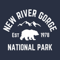 Womens New River Gorge National Park Bear West Virginia Nature V Neck Urban Hoodie | Teevron