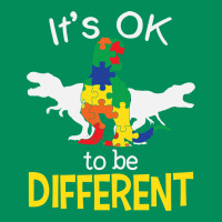 It’s Ok To Be Different Autism Dinosaur Urban Hoodie | Teevron