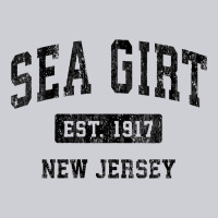 Womens Sea Girt New Jersey Nj Vintage Sports Design Black Design V Nec Urban Hoodie | Teevron