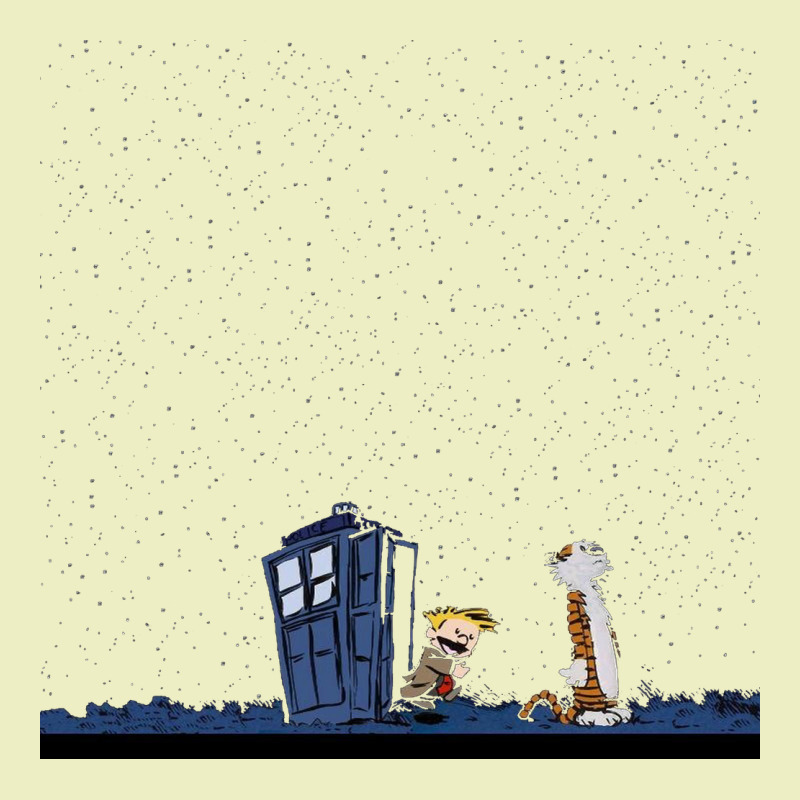Newcalvin And Hobbes Night Star Tardis Urban Hoodie by linhVisuals | Teevron