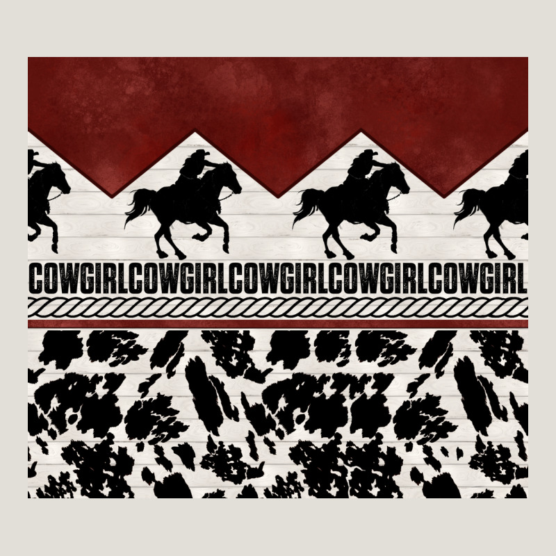 Cowgirl With Cowhide Heavy Core Tee by TumblerDesignByShophia | Teevron