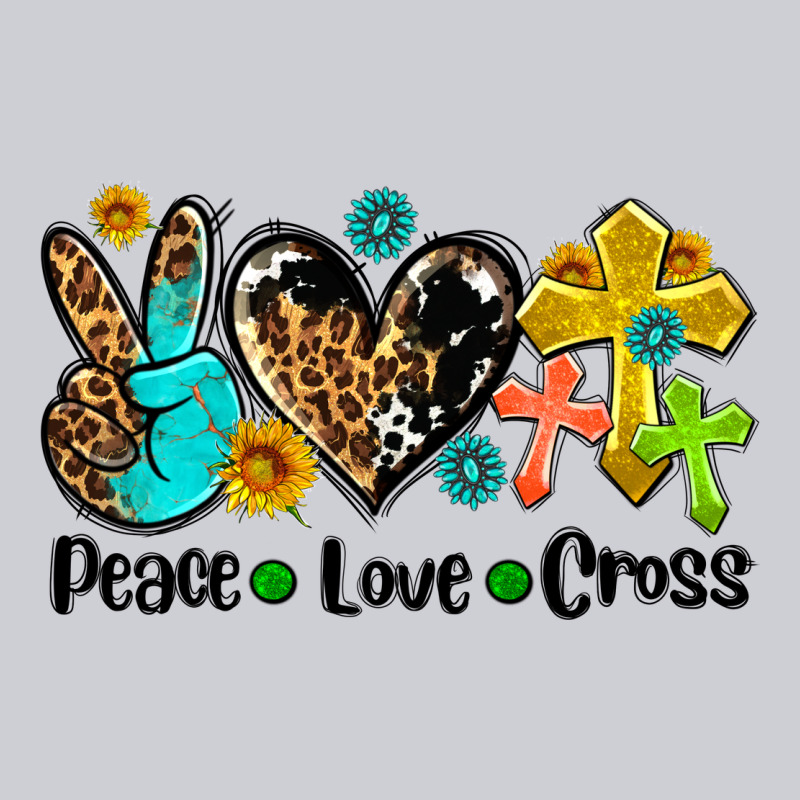Peace Love Cross Heavyweight Sweatshirt by AdoDesignShop | Teevron