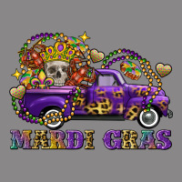 Mardi Gras Skull Truck Vintage Tee | Teevron