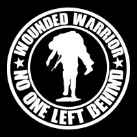 Wounded Warrior No One Left Behind War Veteran Urban Hoodie | Teevron