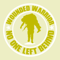 Wounded Warrior No One Left Behind War Veteran Urban Hoodie | Teevron