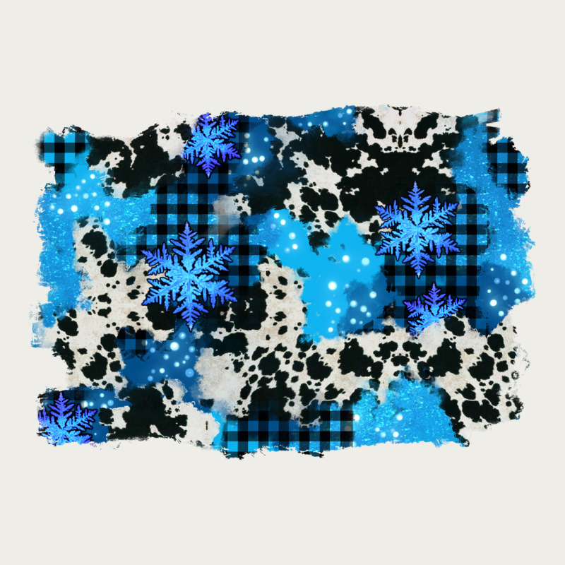 Westerb Cowhide Winter Background Zipper Hoodie by AdoDesignShop | Teevron