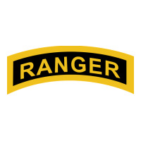 army ranger tab   black & gold   army ranger tab black gold | Teevron
