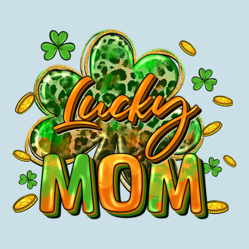 Lucky Mom  St. Patrick's Day Ladies Tee by CowGirlArtShop | Teevron