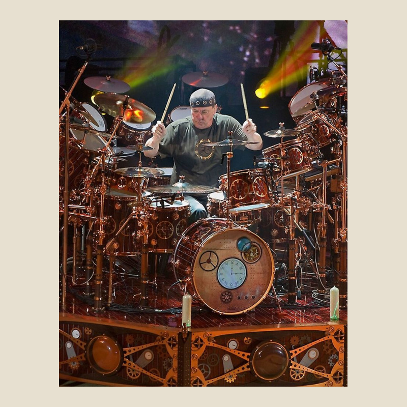 Neil Peart Cool Urban Hoodie by linhVisuals | Teevron