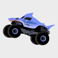 Monster Truck Megalodon Urban Hoodie | Teevron