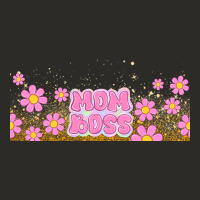 Mom Boss Daisies Heavy Core Tee | Teevron