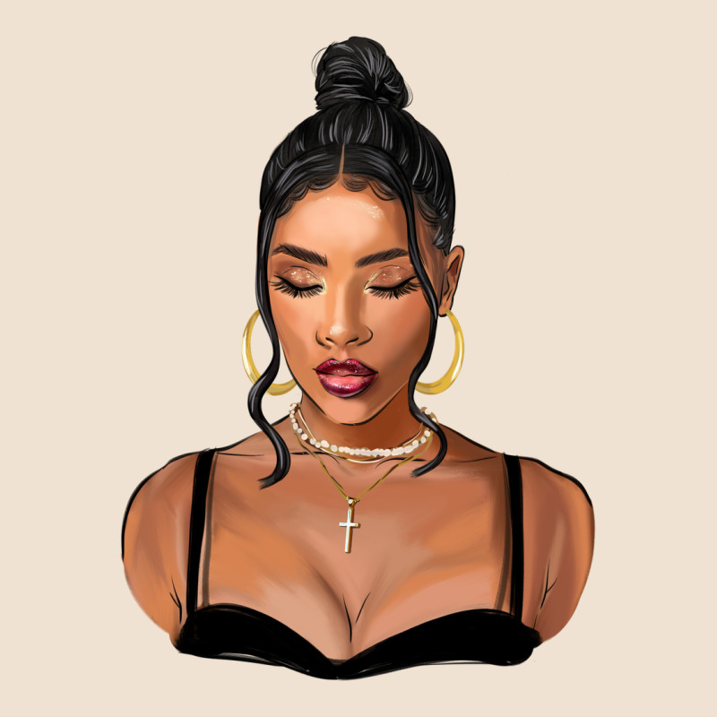 Black Woman Urban Heavy Tee by FaDigitalArtStudio | Teevron