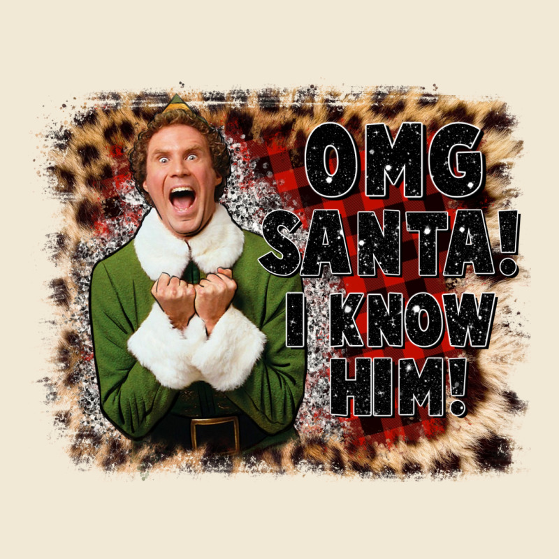Omg Santa I Know Him Elf Premium Tee by CowGirlArtShop | Teevron