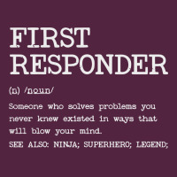 First Responder  Definition Design Urban Hoodie | Teevron