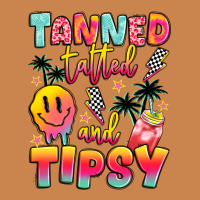 Tanned Tattled And Tipsy Heavyweight Hoodie | Teevron