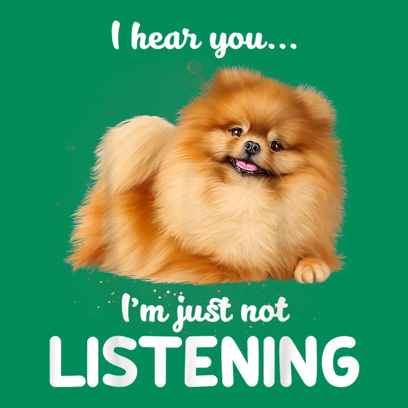Pomeranian I Hear You Not Listening T Shirt Urban Hoodie by linhVisuals | Teevron