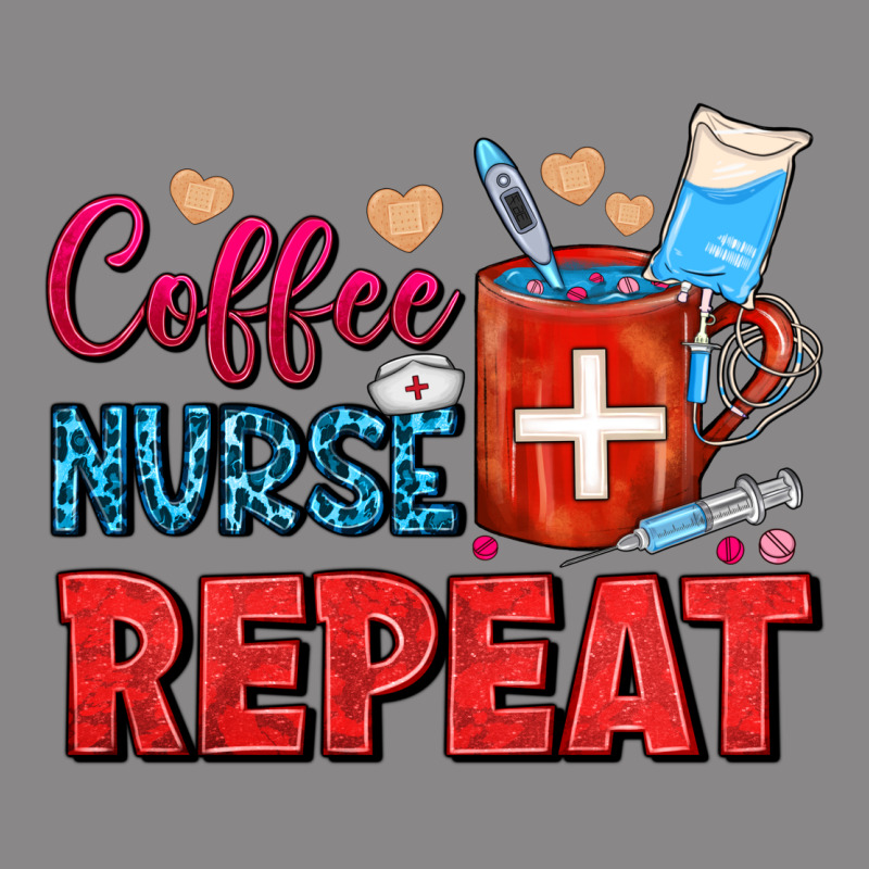 Coffee Nurse Repeat Vintage Tee by FaDigitalArtStudio | Teevron