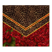 red roses with leopard | Teevron