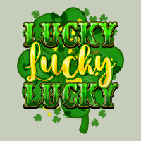 Lucky Lucky Lucky Clover St. Patrick's Ladies Tee | Teevron