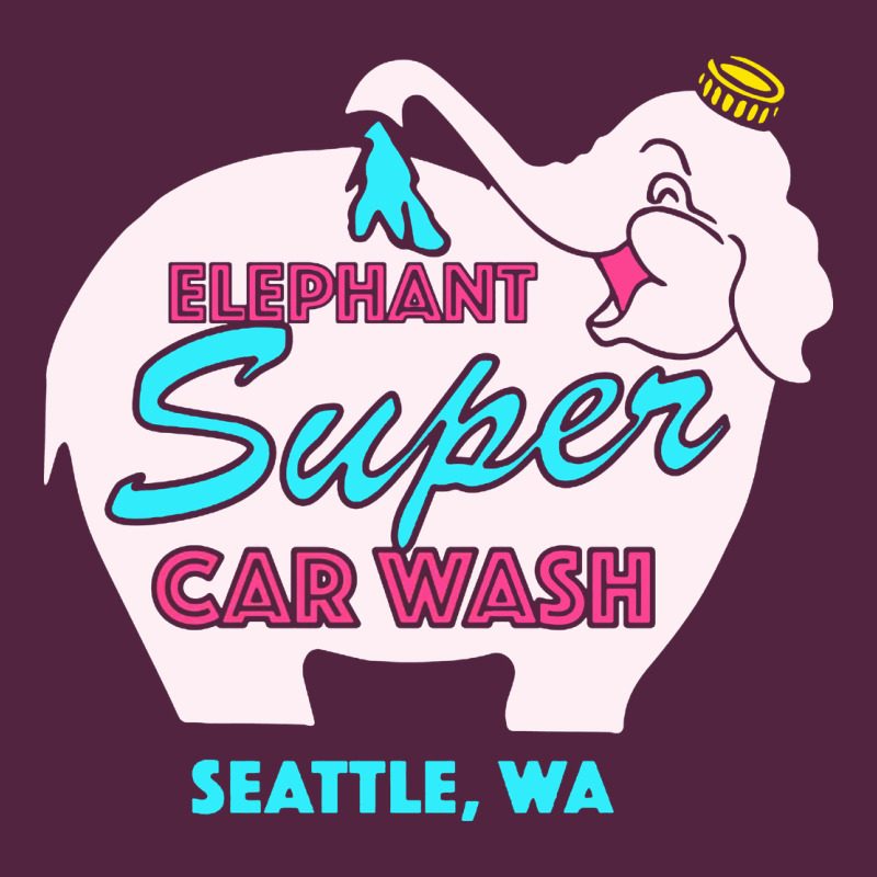 Pink Elephant Car Wash Urban Hoodie by linhVisuals | Teevron